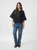 Rosella Boucle Mini Jacket - Svart