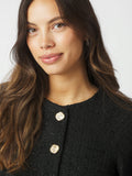 Rosella Boucle Mini Jacket - Svart