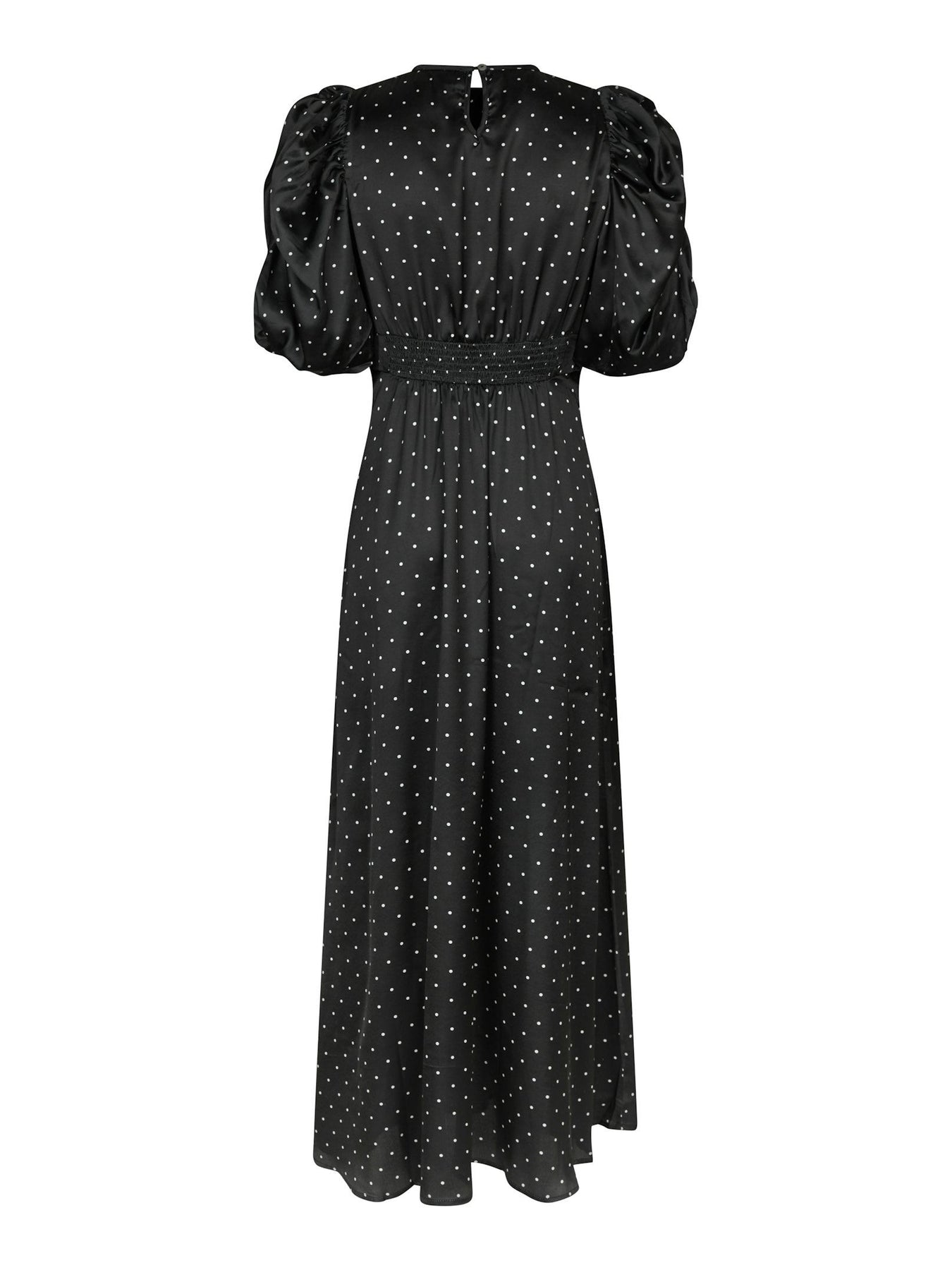 Kikka Dot Dress - Svart