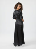 Kikka Dot Dress - Svart