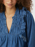Janis Denim Blus