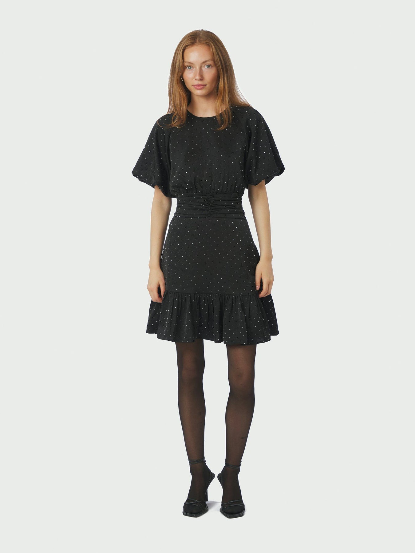 Sulli Bedazzled Dress - Svart