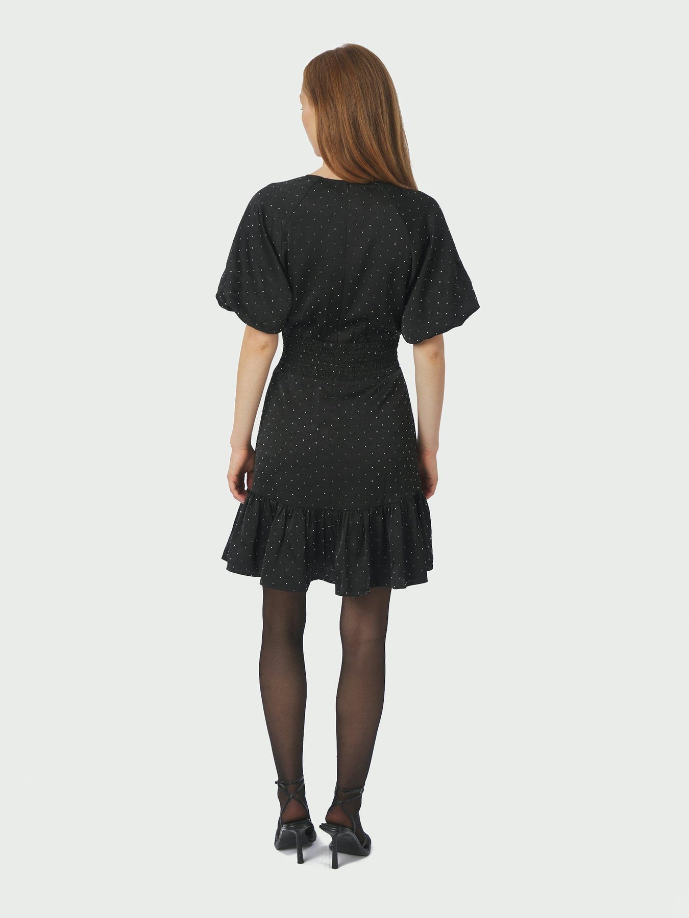 Sulli Bedazzled Dress - Svart