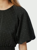 Sulli Bedazzled Dress - Svart