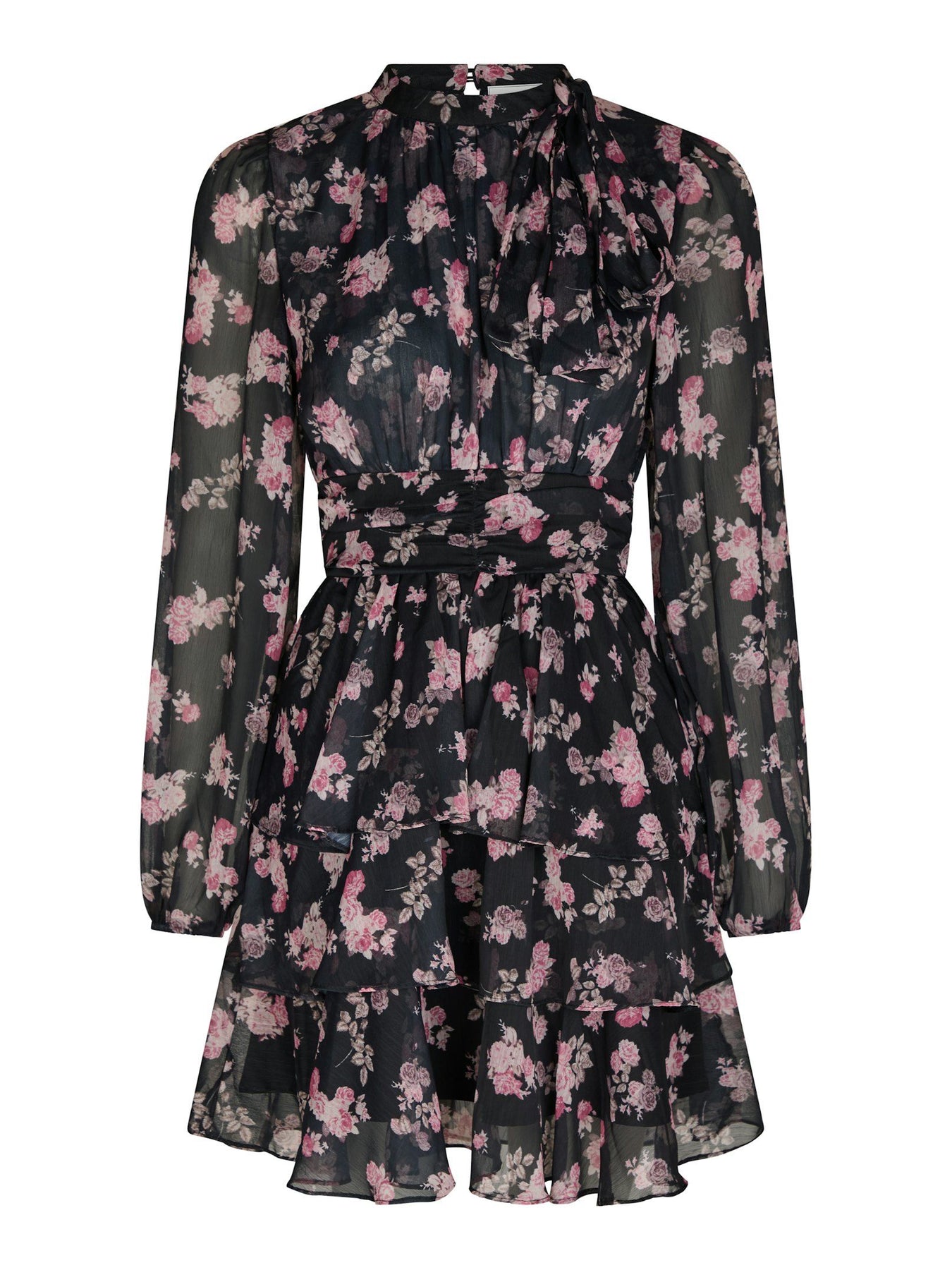 Mio Marigold Dress - Dark Navy