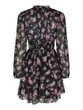 Mio Marigold Dress - Dark Navy