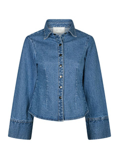 Rosa D Shirt - Vintage Blue