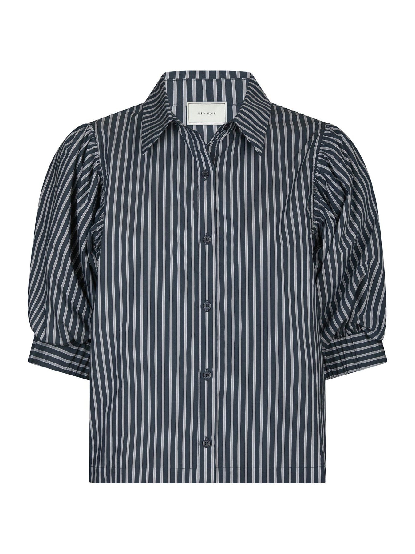 Etta Stripe Skjorta - Navy