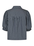 Etta Stripe Skjorta - Navy