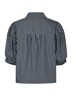 Etta Stripe Shirt - Navy