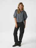 Etta Stripe Skjorta - Navy