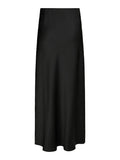 Viso Heavy Sateen Bedaz Kjol - Svart