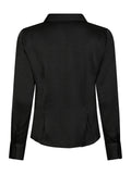 Christy Heavy Sateen Bedaz Shirt - Svart