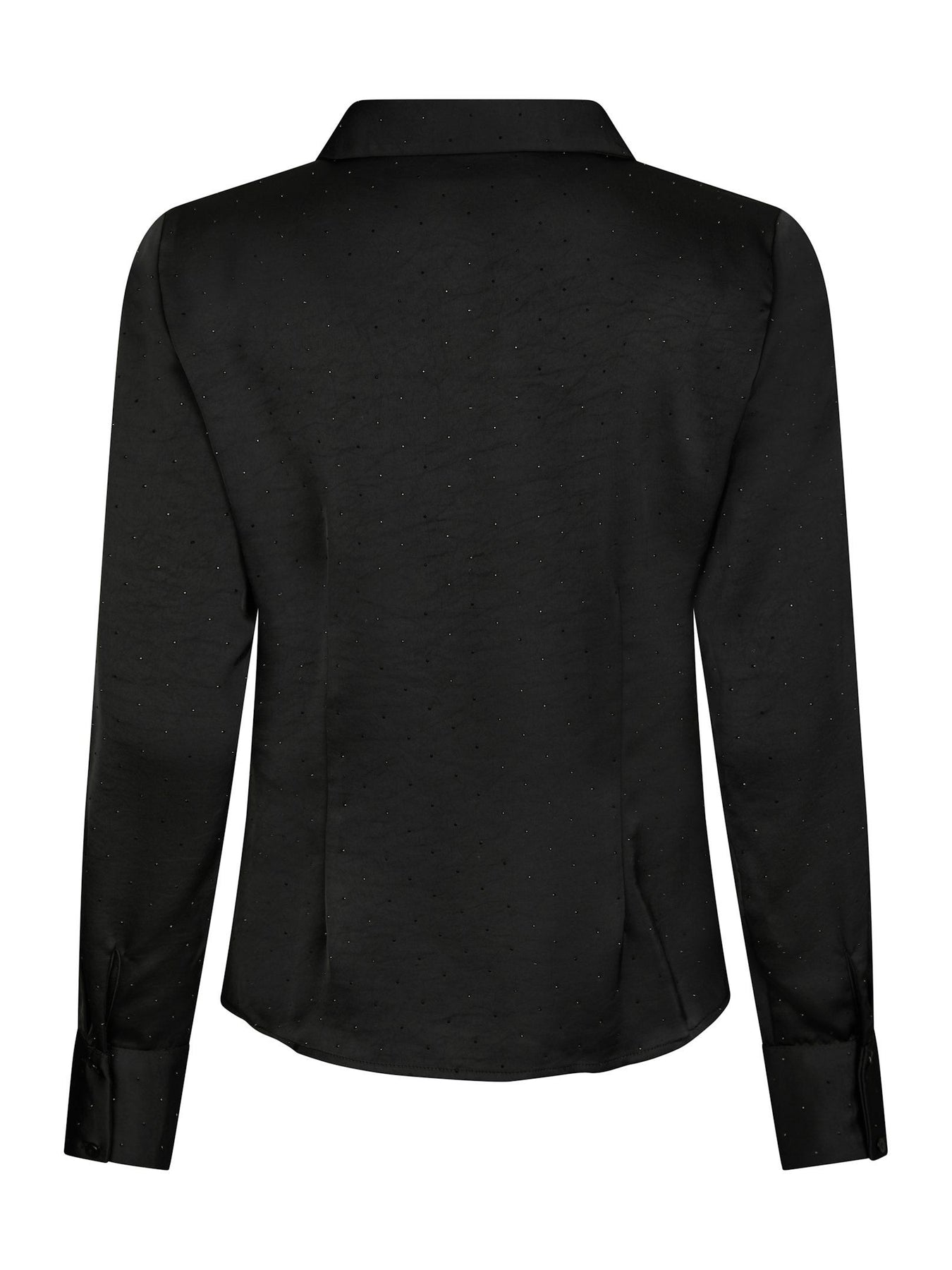 Christy Heavy Sateen Bedaz Shirt - Svart
