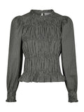 Marcia Check Blus - Antracit
