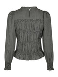 Marcia Check Blus - Antracit