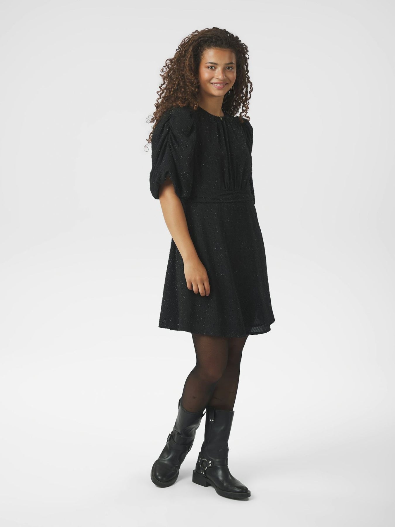 Tikka Glitz Dress - Svart
