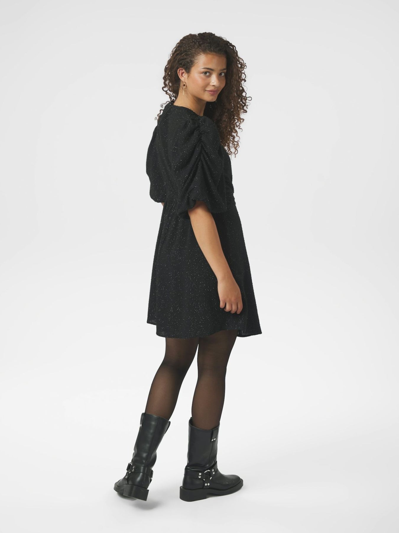 Tikka Glitz Dress - Svart
