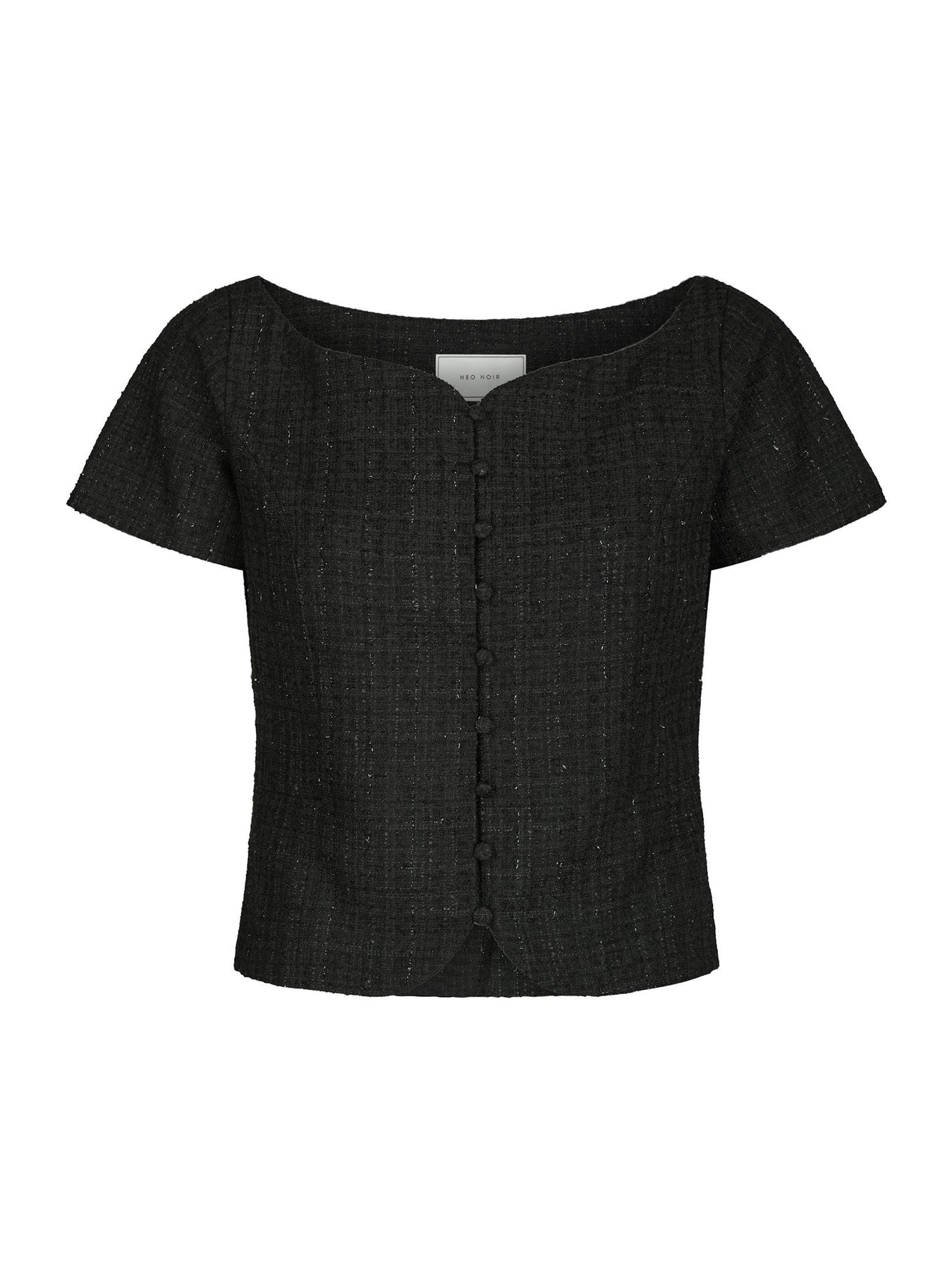 Tango Boucle Topp - Svart