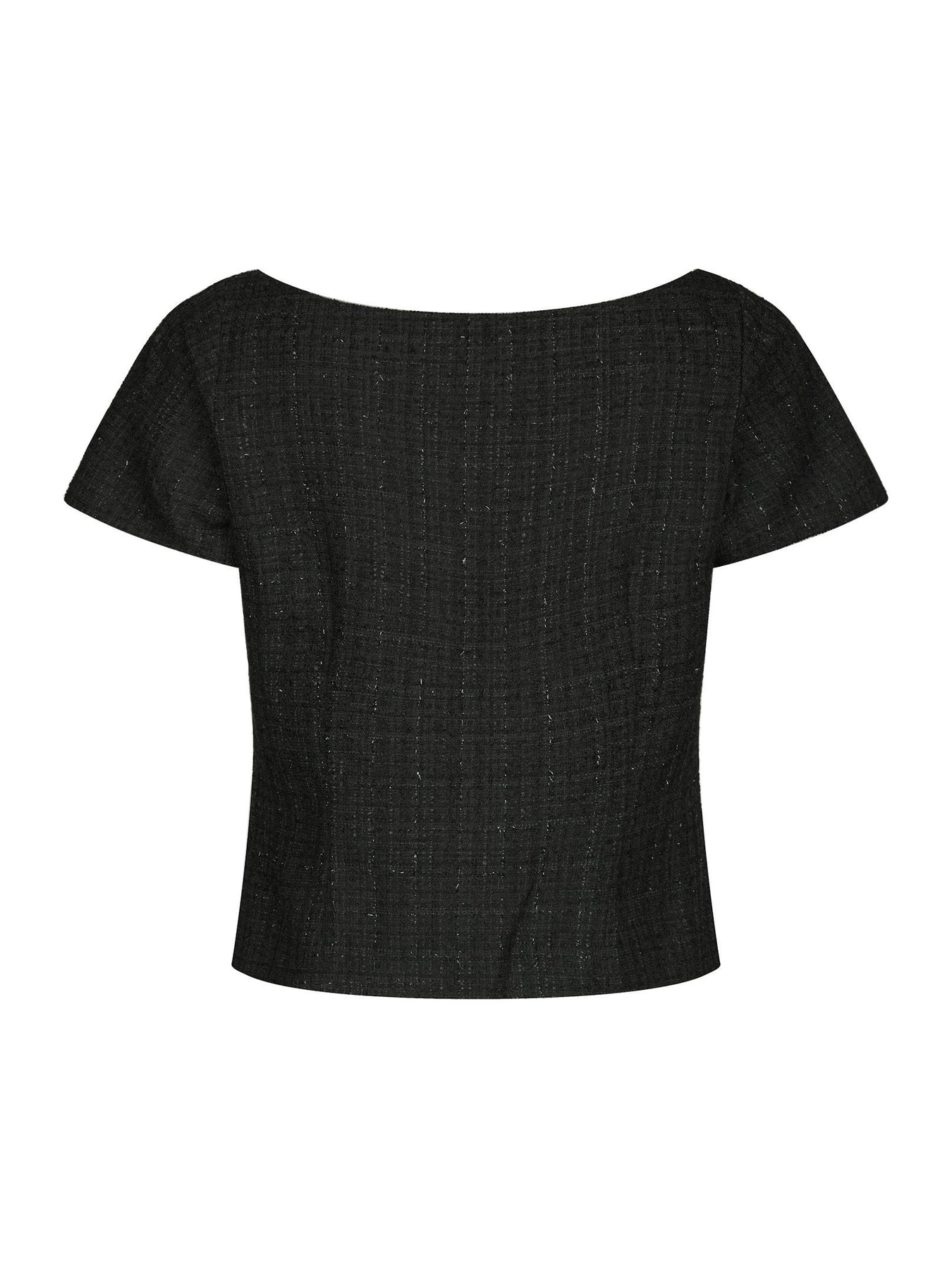 Tango Boucle Topp - Svart