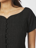 Tango Boucle Topp - Svart