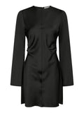 Jumari Heavy Sateen Dress - Svart