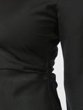 Jumari Heavy Sateen Dress - Svart