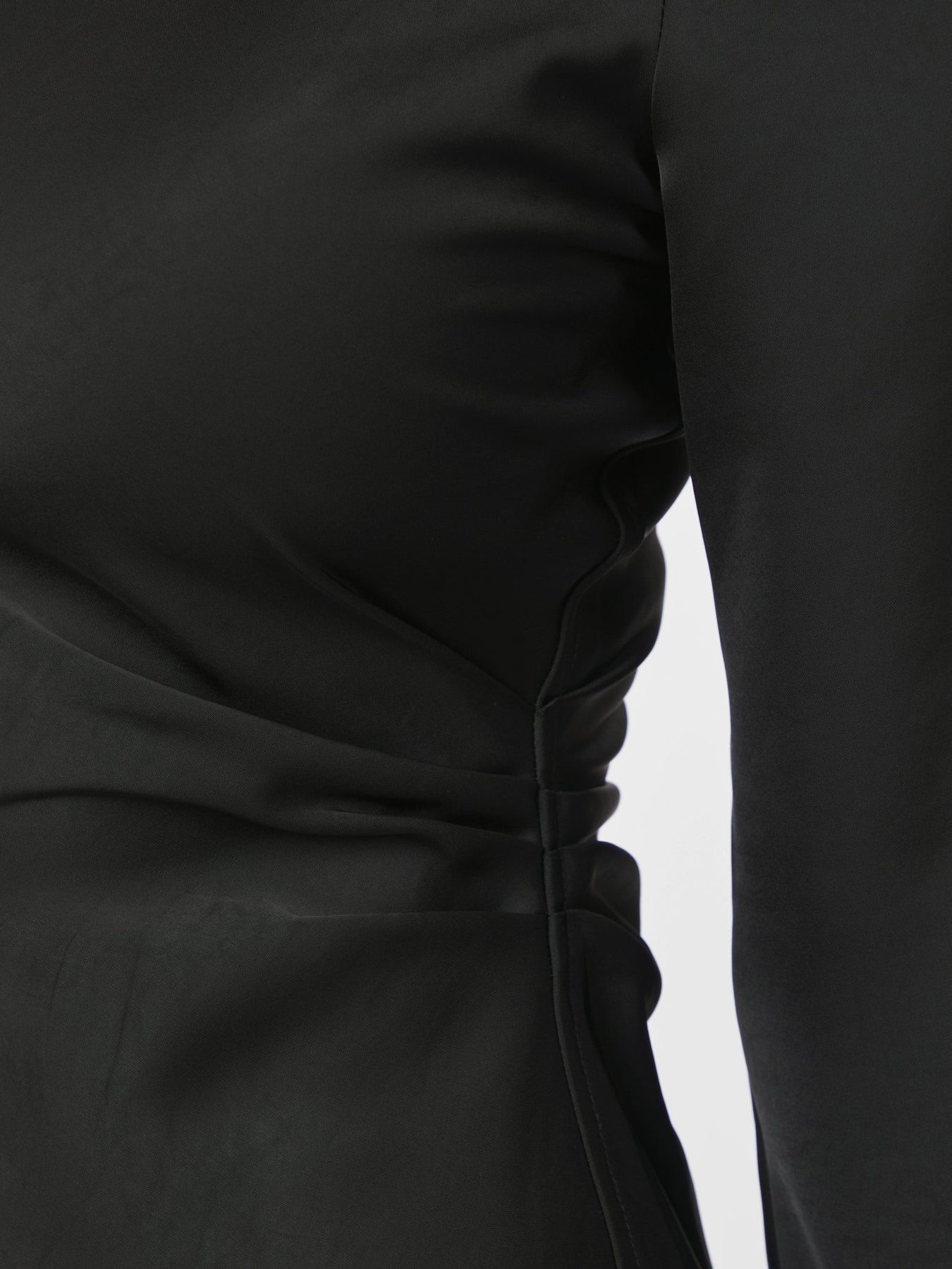 Jumari Heavy Sateen Dress - Svart