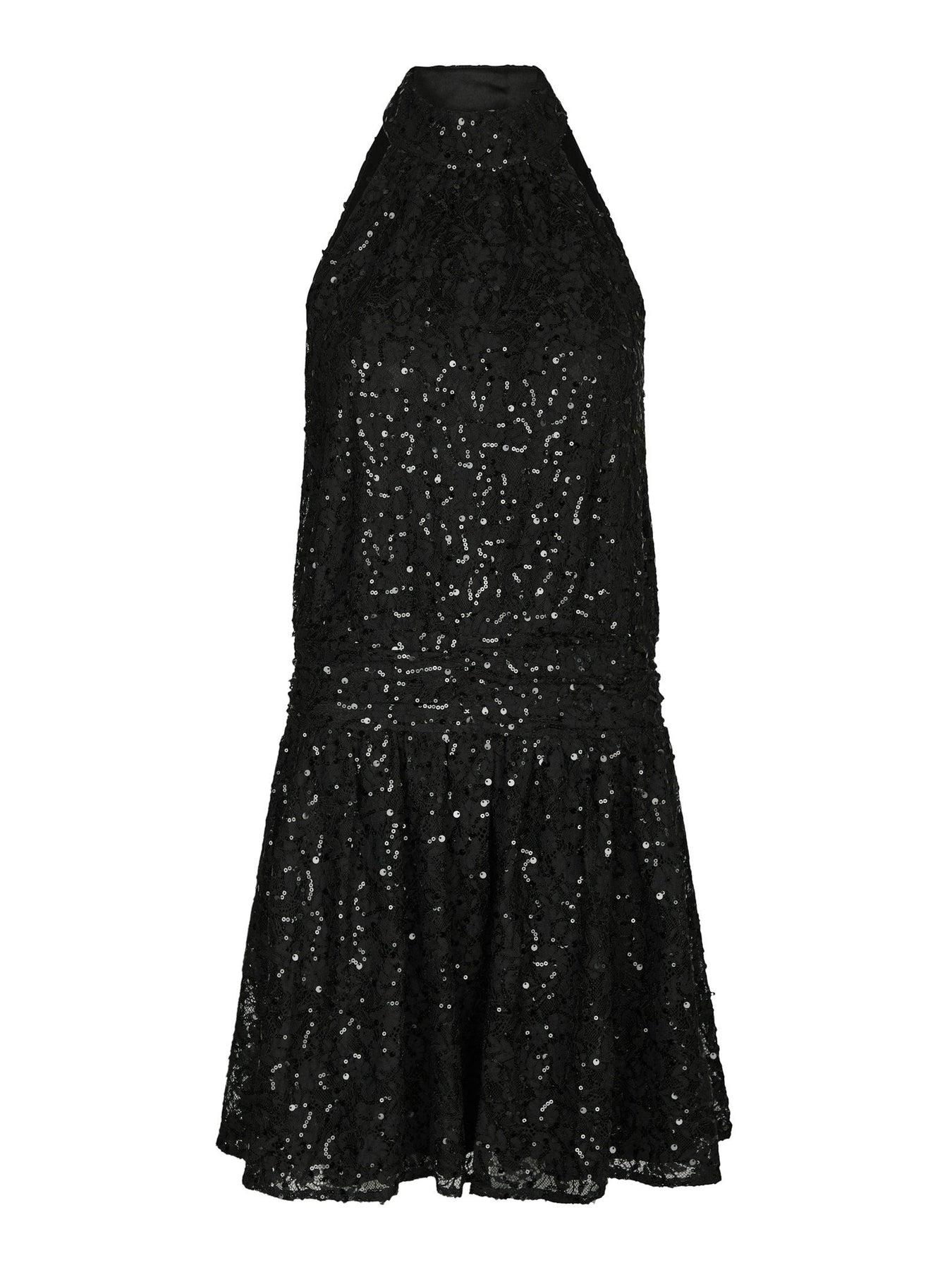 Azera Lace Dress - Svart