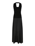 Hamina Long Dress - Svart