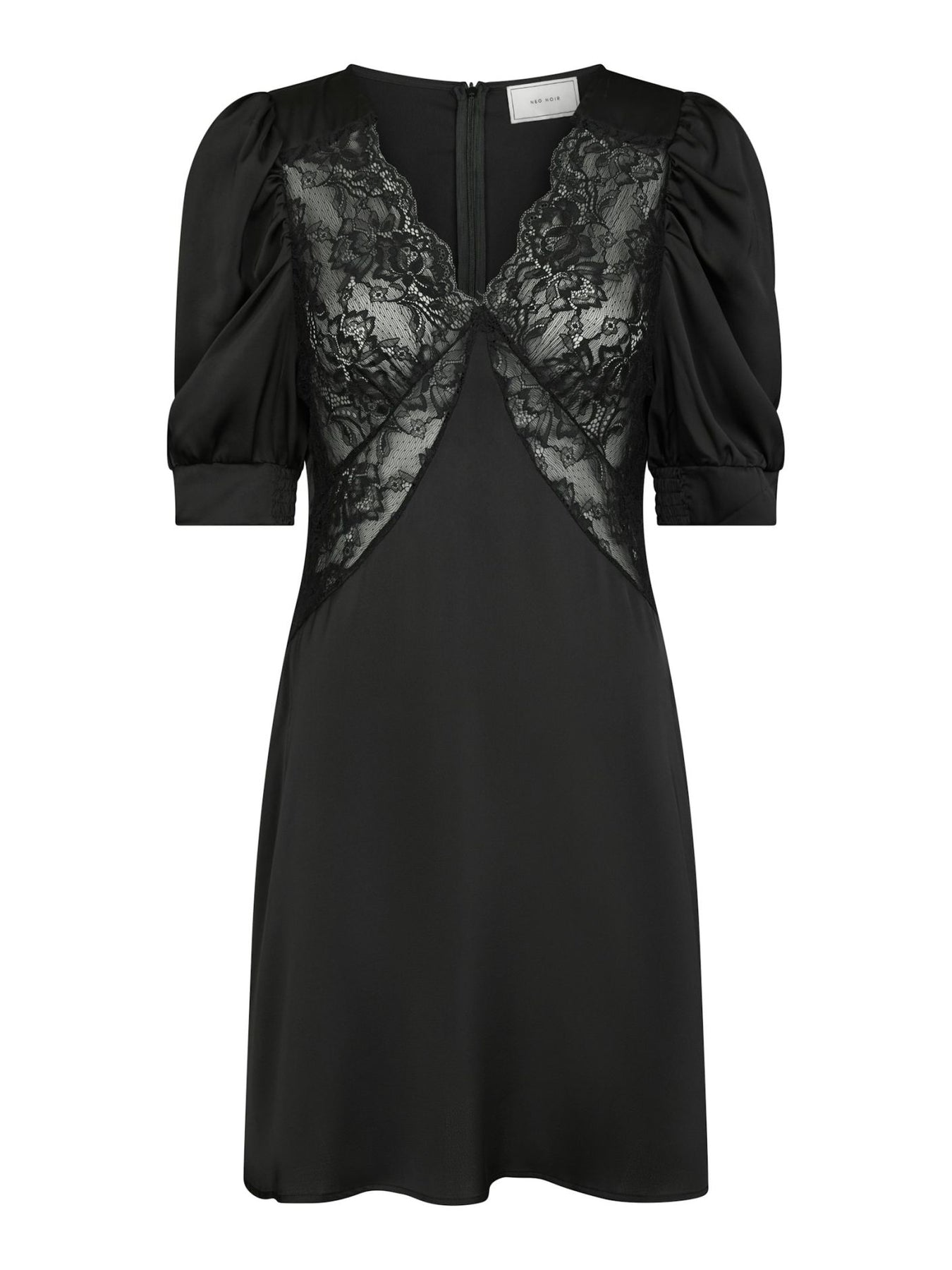 Alfia Lace Dress - Svart