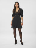 Alfia Lace Dress - Svart