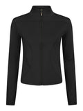 Nolana Zip Blouse - Svart