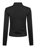 Nolana Zip Blouse - Svart