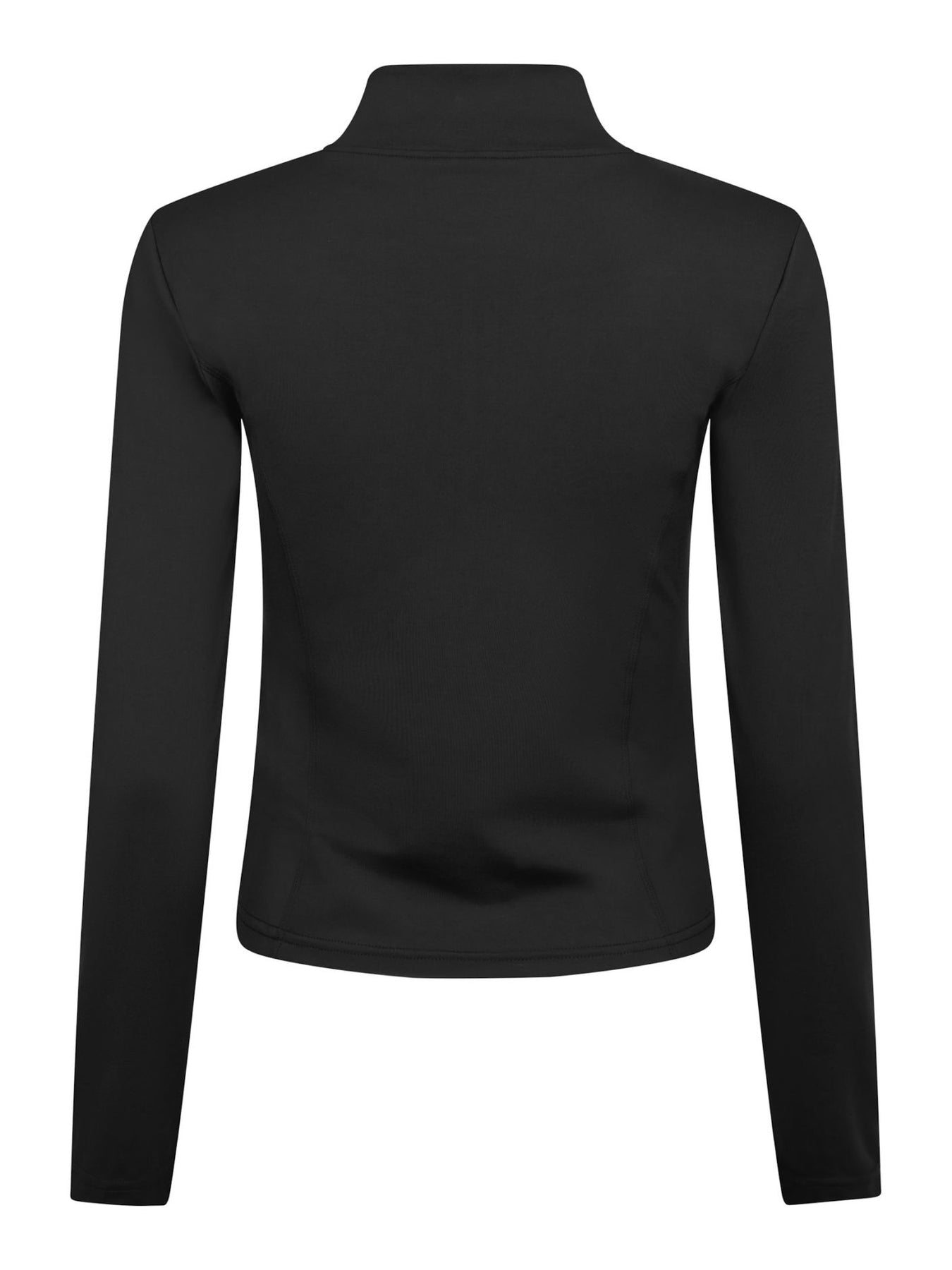 Nolana Zip Blouse - Svart