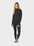 Nolana Zip Blouse - Svart