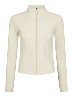 Nolana Zip Blouse - Ivory