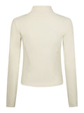 Nolana Zip Blouse - Ivory