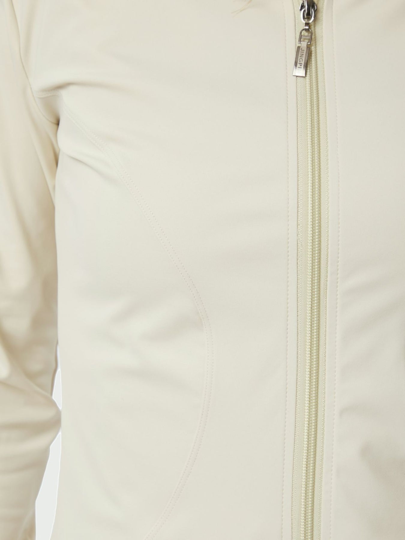 Nolana Zip Blouse - Ivory