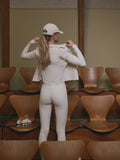 Nolana Zip Blouse - Ivory