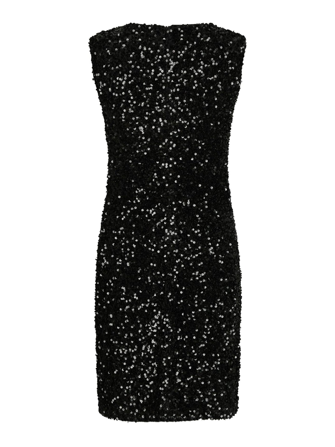 Fanya Velvet Sequins Klänning - Svart