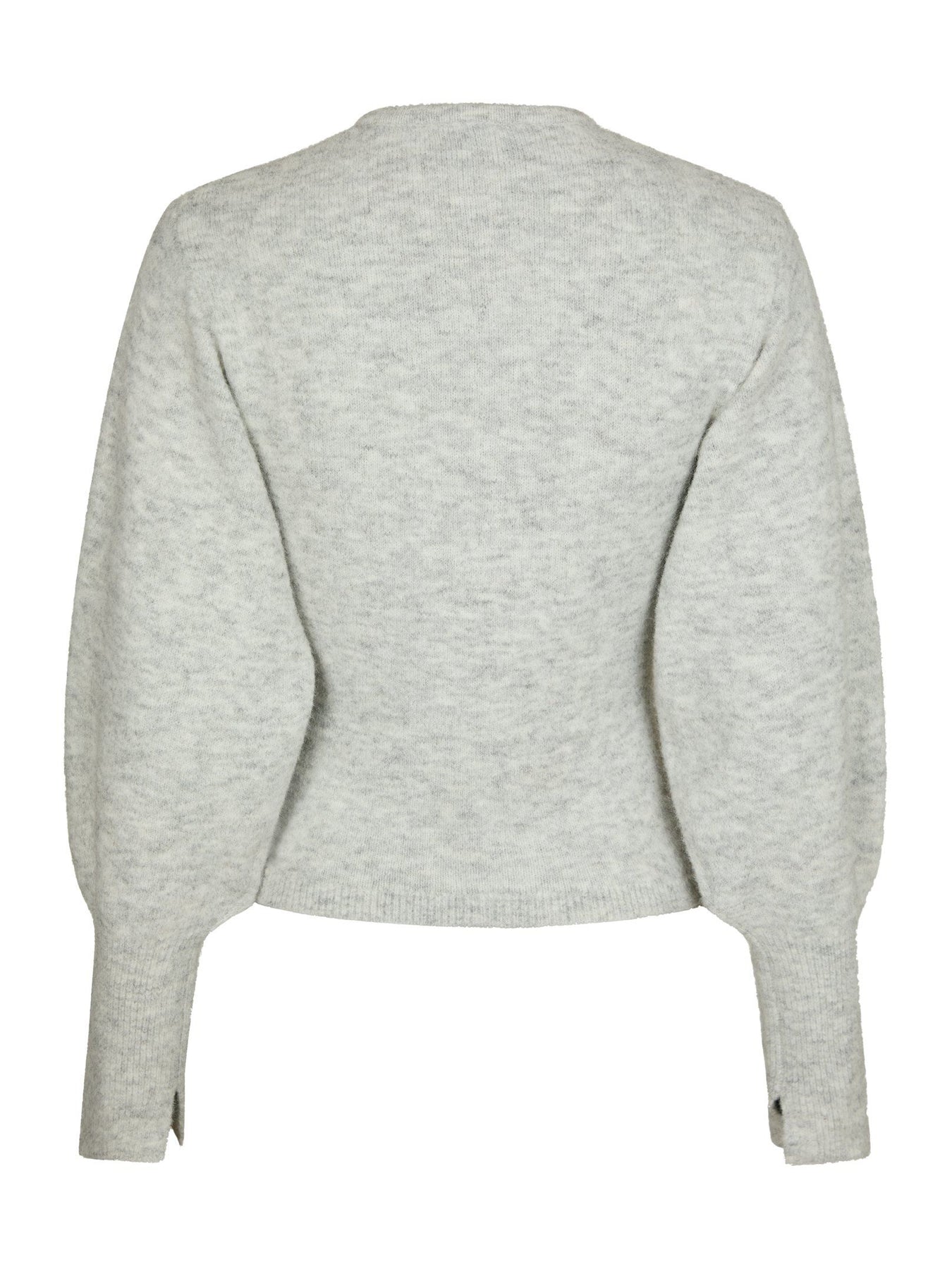 Briano Soft Knit Kofta - Light Grey Melange