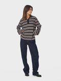 Mala Polo Knit Blouse - Mörkbrun