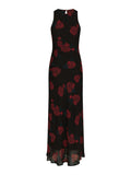Celinie Rose Dress - Svart