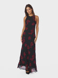 Celinie Rose Dress - Svart