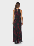 Celinie Rose Dress - Svart