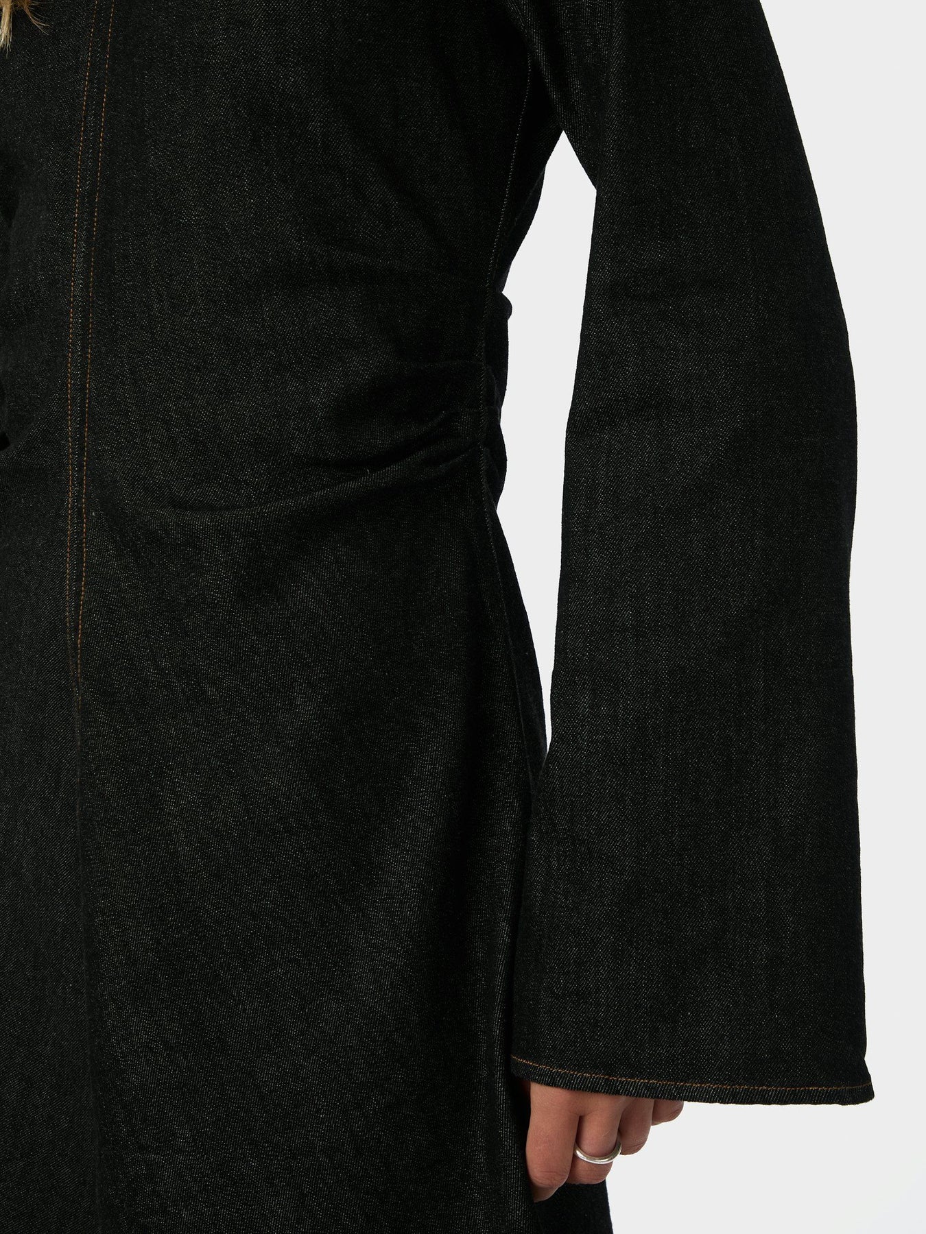 Jumari Denim Dress - Svart