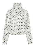 Callisa Dot Jacket - White