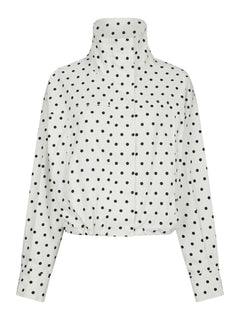 Callisa Dot Jacket - White