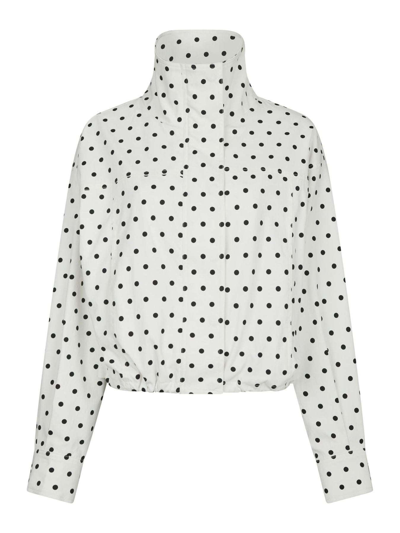 Callisa Dot Jacket - White